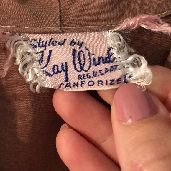 VINTAGE Kay Windsor Button-Front Dress! 💘 - Picture 7 of 7